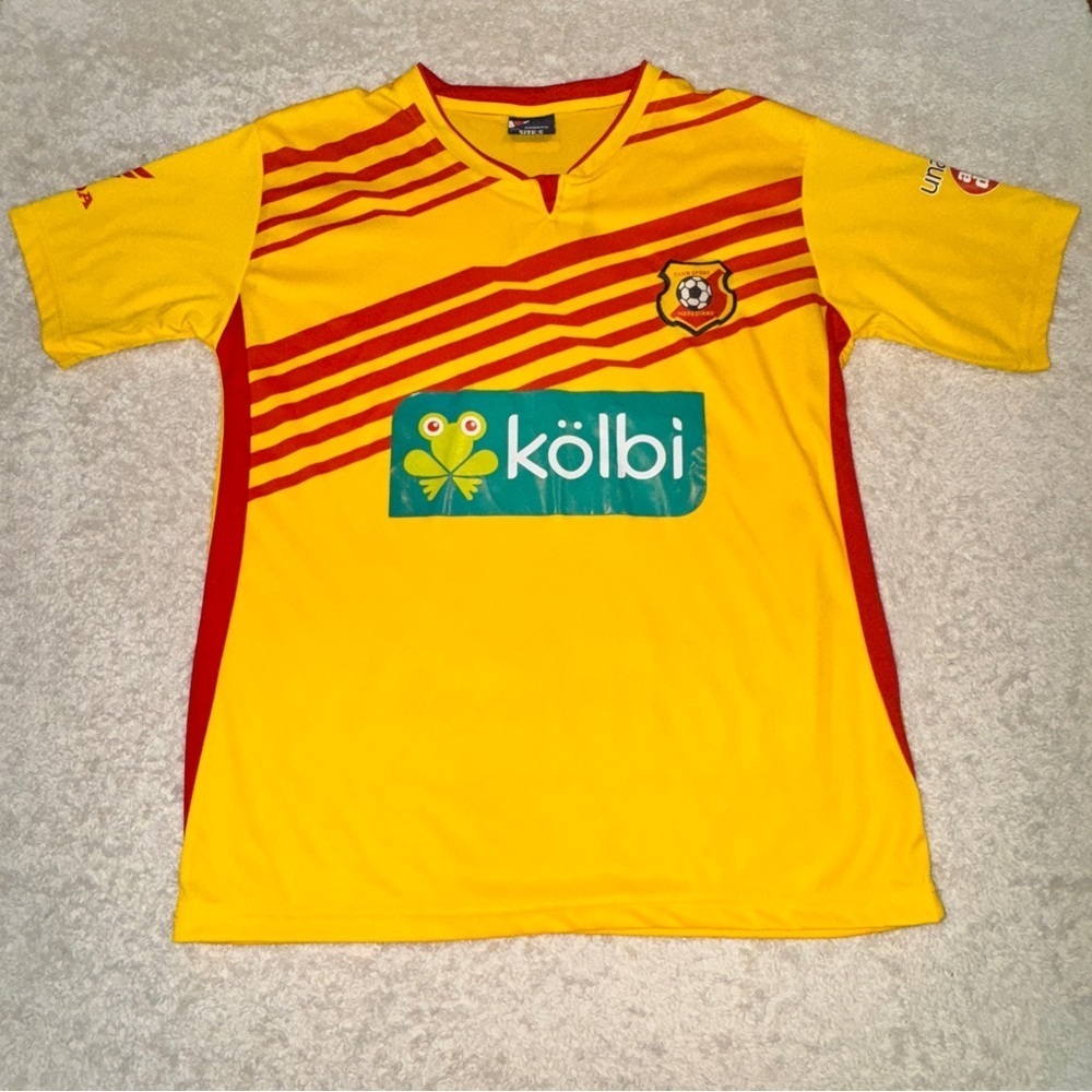 Yellow and Red Club Sport Herediano Jersey